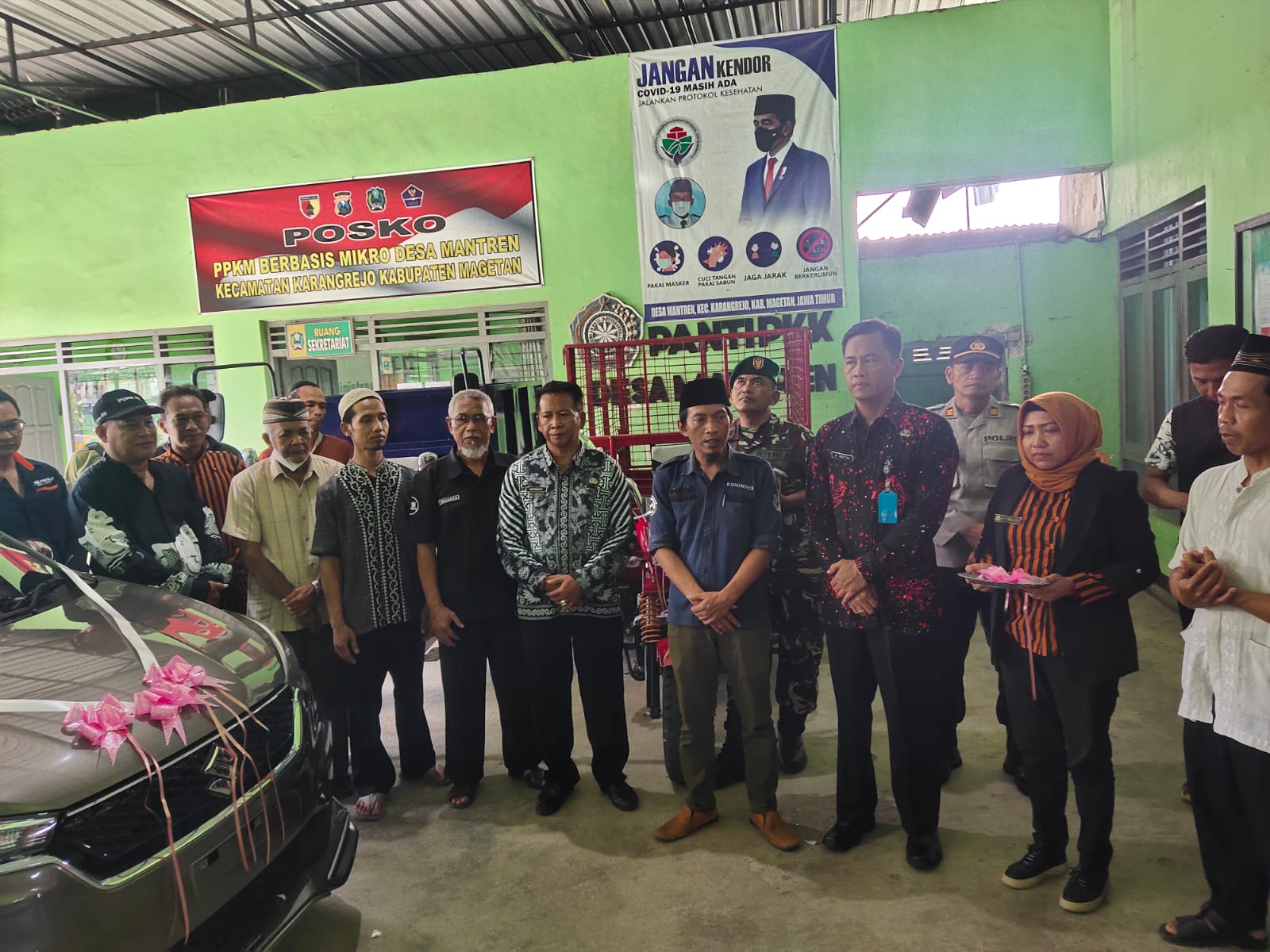 PERESMIAN 'LAUNCHING MOBIL SIAGA DESA MANTREN' TAHUN 2023