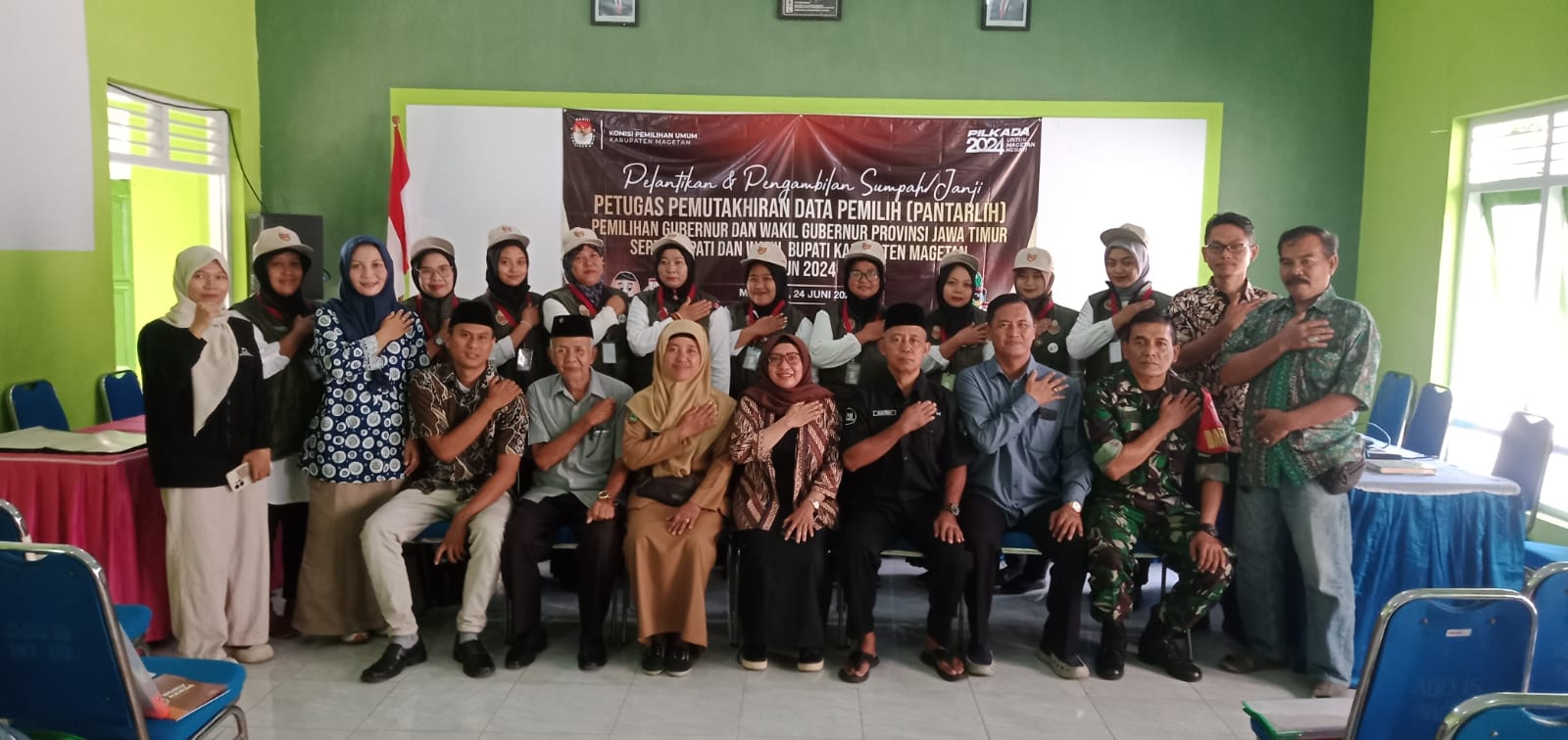 PELANTIKAN PANTARLIH PILKADA 2024